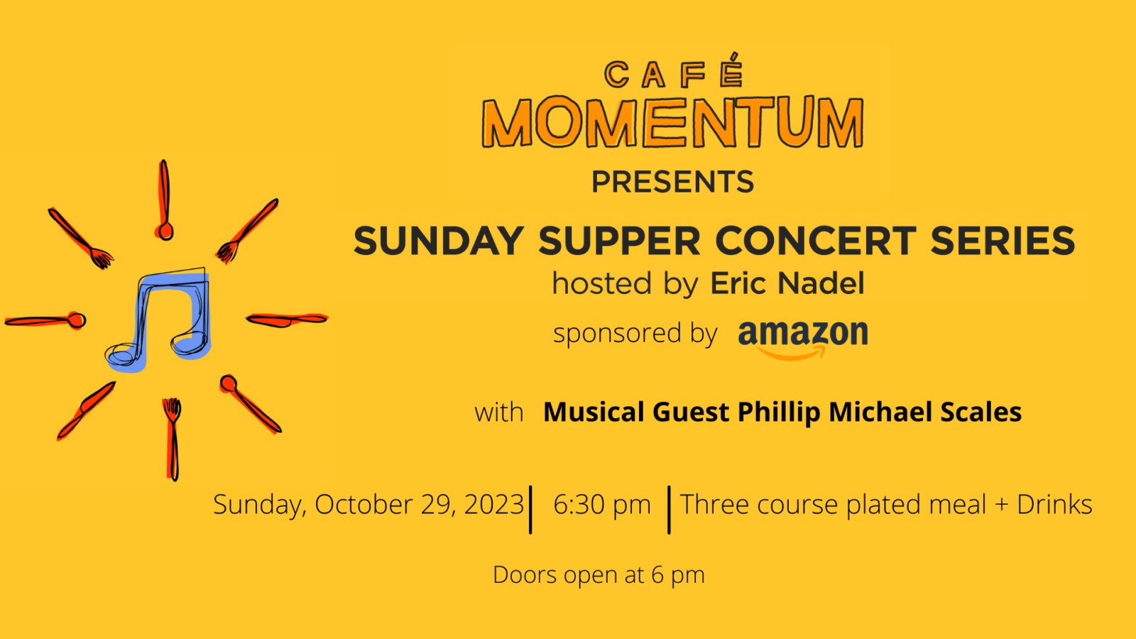 Sunday Supper Concert Series with Phillip-Michael Scales
